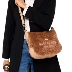 Like new Kate Spade New York Rosie Faux Fur Medium Crossbody Regular price$429